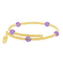 Load image into Gallery viewer, June Birthstone Gold-Filled Bead Wrap- By Wind &amp; Fire