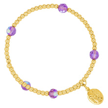 Load image into Gallery viewer, June Birthstone Gold-Filled Bead Wrap- By Wind &amp; Fire