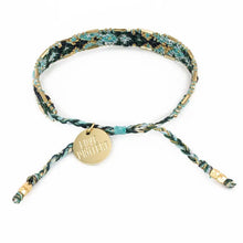 Load image into Gallery viewer, Juniper Dazzle - Bali Friendship Bracelet