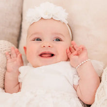 Load image into Gallery viewer, Kaitlyn Sterling Silver Baby &amp; Child Cross Baptism Bracelet (0-12 Months)