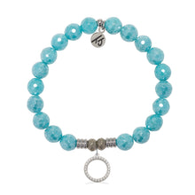 Load image into Gallery viewer, "Good Karma" Silver Charm Bracelet - TJazelle