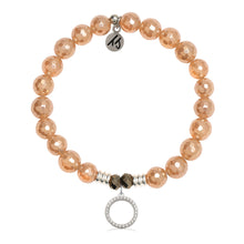 Load image into Gallery viewer, "Good Karma" Silver Charm Bracelet - TJazelle