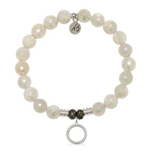 Load image into Gallery viewer, "Good Karma" Silver Charm Bracelet - TJazelle