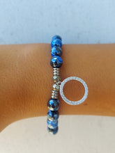 Load image into Gallery viewer, "Good Karma" Silver Charm Bracelet - TJazelle