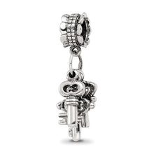 Load image into Gallery viewer, Three Keys Dangle Bead - Chamilia