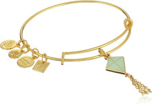 Load image into Gallery viewer, Inspiration In Flight Bangle Bracelet - Alex and Ani