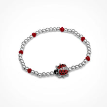 Load image into Gallery viewer, Lucky Ladybug Stretch Bracelet