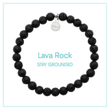 Load image into Gallery viewer, Stay Grounded Lava Rock Stacker - TJazelle HELP Collection