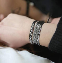 Load image into Gallery viewer, Grey 2 - Fine Medley Bracelet,  Les Interchangeables Paris Bracelet