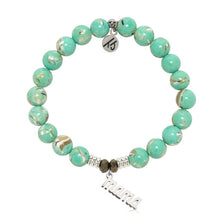 Load image into Gallery viewer, "Mama" Silver Charm Bracelet - TJazelle
