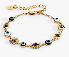 Load image into Gallery viewer, Evil Eye Linear Bracelet - Alex and Ani