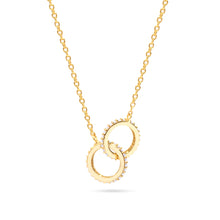 Load image into Gallery viewer, Pave Link Circles Necklace- Chloe and Lois