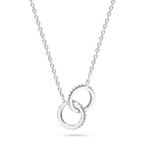 Load image into Gallery viewer, Pave Link Circles Necklace- Chloe and Lois