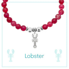 Load image into Gallery viewer, Lobster TJazelle HELP Charm Bracelet