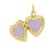 Load image into Gallery viewer, 14K Gold Heart Locket Pendant