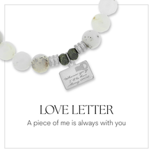 Load image into Gallery viewer, Love Letter Silver Charm Bracelet - TJazelle
