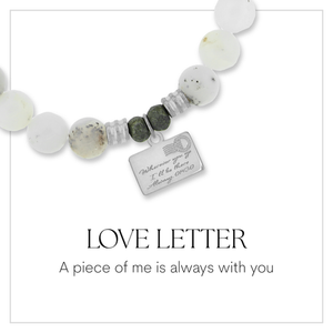 Stia Love Letter R Bracelet, Sterling Silver