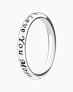 Love You More Ring - Sterling Silver