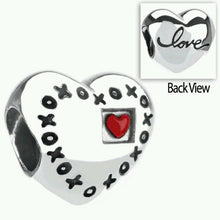 Load image into Gallery viewer, Love Letter Heart Bead - Chamilia