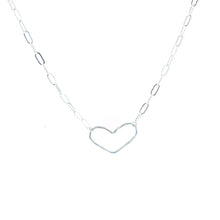 Load image into Gallery viewer, Lover Heart Necklace - Sterling Silver