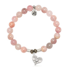 Load image into Gallery viewer, "Angel Love" Heart Silver Charm Bracelet - TJazelle