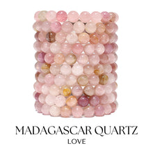 Load image into Gallery viewer, "Unconditional Love" Madagascar Quartz Stacker Bracelet - TJazelle