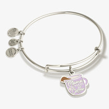 Load image into Gallery viewer, Mama Needs Coffee - Charm Bangle Bracelet  Alex and Ani
