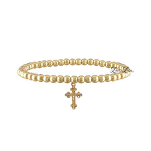 Load image into Gallery viewer, Mary's Cross Beaded Bracelet - Love Lisa