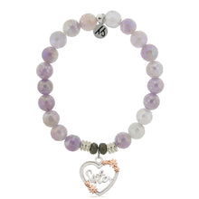 Load image into Gallery viewer, Sister Heart Charm Silver Bracelet- TJazelle