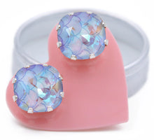 Load image into Gallery viewer, Mermaid Magic Mega Cushion Bling Earrings -  JoJoLovesYou