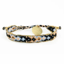 Load image into Gallery viewer, Midnight Quartz - Bali Friendship Bracelet