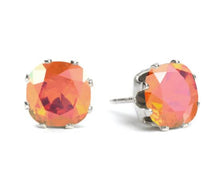 Load image into Gallery viewer, Pumpkin Spice Mini Cushion Bling Earrings - JoJoLovesYou