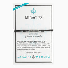 Load image into Gallery viewer, Miracles - Words of Wisdom Bracelet