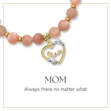 Load image into Gallery viewer, Gold Mom Heart Charm Bracelet - TJazelle