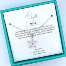 Load image into Gallery viewer, Mom Star Silver TJazelle Necklace