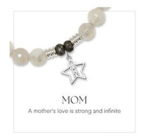 Load image into Gallery viewer, Mom Star Silver Charm Bracelet - TJazelle