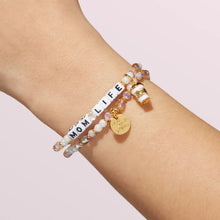 Load image into Gallery viewer, "Mom Life with Coffee Charm" Little Words Project Bracelet - Little Words Project