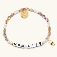 Load image into Gallery viewer, "Mom Life with Coffee Charm" Little Words Project Bracelet - Little Words Project