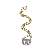 Load image into Gallery viewer, Monica Evil Eye Delicate Necklace