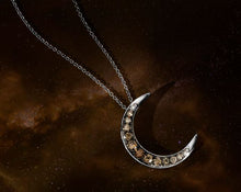 Load image into Gallery viewer, Chocolate Diamond Moon Necklace -  Le Vian®