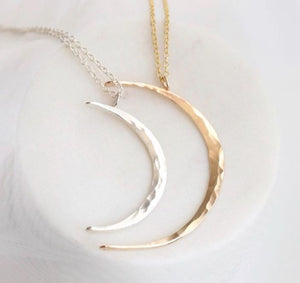 Celeste Moon Necklace (Small) by Lotus