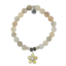 Load image into Gallery viewer, Flower of Positivity Silver Charm Bracelet - TJazelle *Retired*