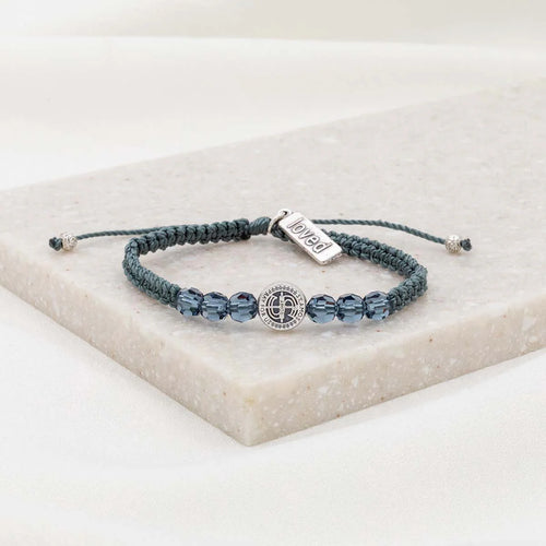 A Mother's Love Blessing Bracelet (Blue) - My Saint My Hero