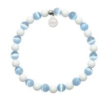 Load image into Gallery viewer, MSPCA Blue Selenite Charity Stacker - TJazelle