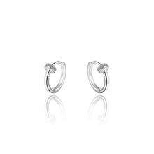 Load image into Gallery viewer, Nail Huggie Hoop Earring