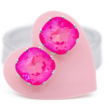 Load image into Gallery viewer, Neon Pink Cushion Bling - JoJoLovesYou