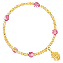 Load image into Gallery viewer, October Birthstone Gold-Filled Bead Wrap- By Wind &amp; Fire