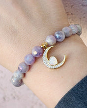 Load image into Gallery viewer, Mystic Light Amethyst Opal Moon- Elena Michele