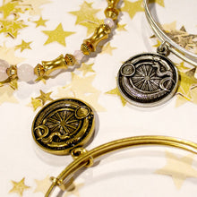 Load image into Gallery viewer, Ouroboros Charm Bangle Bracelet - Alex and Ani