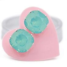 Load image into Gallery viewer, Pacific Green Opal Cushion Bling - JoJoLovesYou